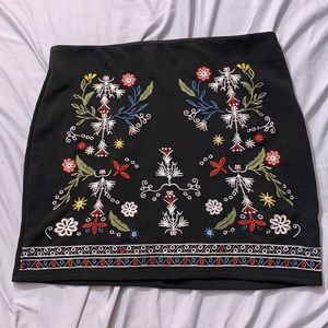 Embroidered Skirt